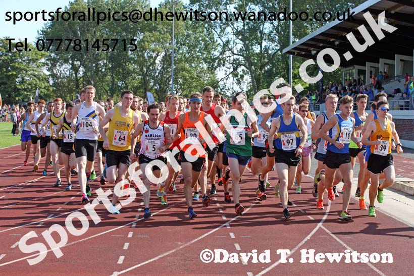 Senior men, Northern Road Relays, Blackpool. Photo: David T. Hewitson/Sports for All Pics
